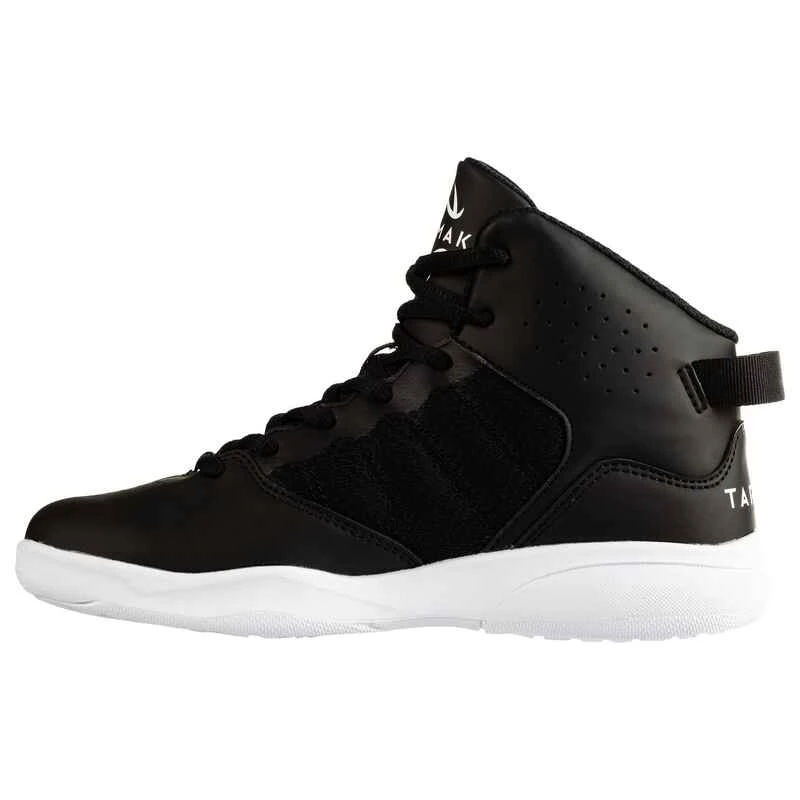 CHAUSSURES DE BASKETBALL ENFANT DÉBUTANT - SS100 NOIR 4 CHAUSSURES DE BASKETBALL ENFANT DÉBUTANT - SS100 NOIR – Image 2