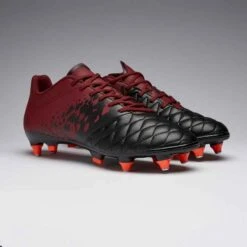 Kipsta Chaussure De Football Adulte Terrain Gras Agility 500 SG Noire & Bordeaux -ProSportif Boutique chaussure de football adulte terrain gras agility 500 sg noire bordeaux 11