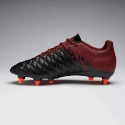 Kipsta Chaussure De Football Adulte Terrain Gras Agility 500 SG Noire & Bordeaux -ProSportif Boutique chaussure de football adulte terrain gras agility 500 sg noire bordeaux 2