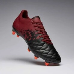 Kipsta Chaussure De Football Adulte Terrain Gras Agility 500 SG Noire & Bordeaux -ProSportif Boutique chaussure de football adulte terrain gras agility 500 sg noire bordeaux 6