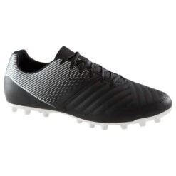 Kipsta Chaussure De Football Adulte Terrains Secs Agility 100 AG/FG Adulte Noir