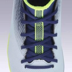 Kipsta Chaussure De Football Enfant AGILITY 500 Montante Semelle MG Gris Et Bleu -ProSportif Boutique chaussure de football enfant agility 500 montante semelle mg gris et bleu 10