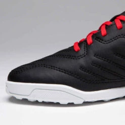Kipsta Chaussure De Football Enfant Terrain Dur Agility 100 HG Noire Blanche Rouge -ProSportif Boutique chaussure de football enfant terrain dur agility 100 hg noire blanche rouge 8