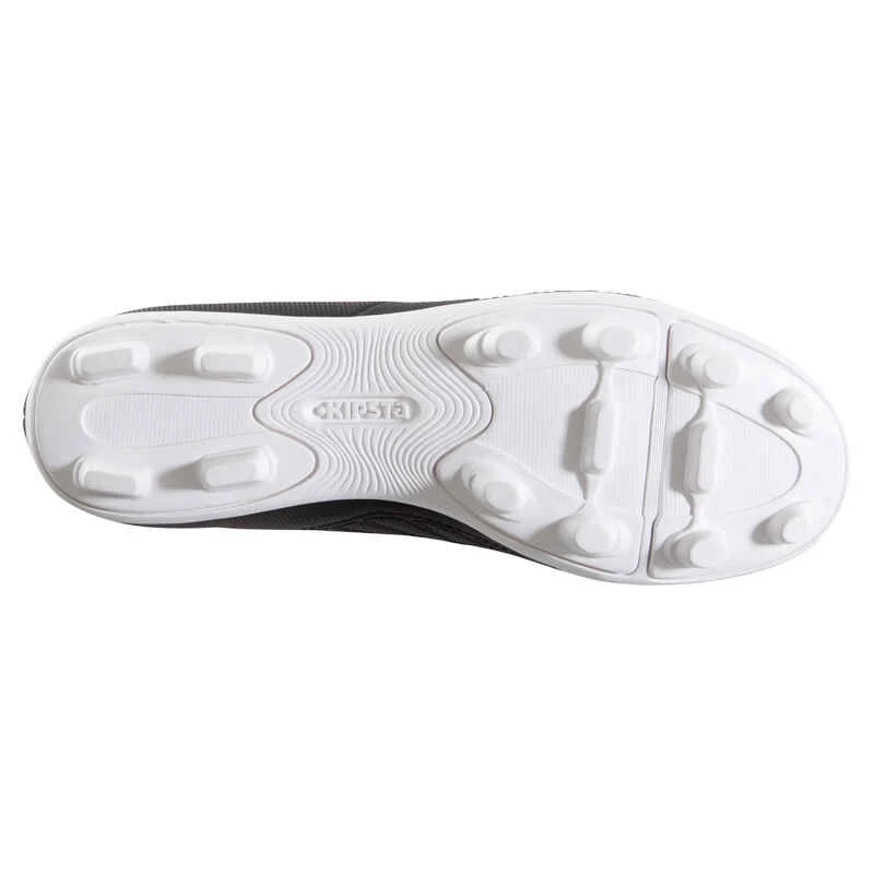 Kipsta Chaussure De Football Enfant Terrain Sec Agility 100 FG Noire Blanche 10 Kipsta Chaussure De Football Enfant Terrain Sec Agility 100 FG Noire Blanche â Image 8
