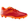 Kipsta Chaussure De Football Enfant Terrain Sec AGILITY 140 FG Lacets Bordeaux Orange -ProSportif Boutique chaussure de football enfant terrain sec agility 140 fg lacets bordeaux orange