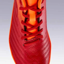 Kipsta Chaussure De Football Enfant Terrain Sec AGILITY 140 FG Lacets Bordeaux Orange -ProSportif Boutique chaussure de football enfant terrain sec agility 140 fg lacets bordeaux orange 13