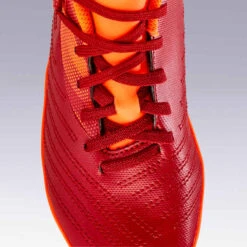 Kipsta Chaussure De Football Enfant Terrain Sec AGILITY 140 FG Scratch Bordeaux Orange 25 Kipsta Chaussure De Football Enfant Terrain Sec AGILITY 140 FG Scratch Bordeaux Orange -ProSportif Boutique chaussure de football enfant terrain sec agility 140 fg scratch bordeaux orange 8