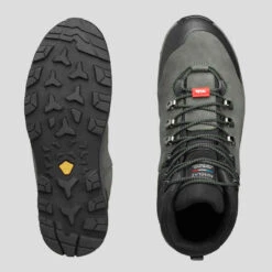 Chaussure Tige Haute - Cuir - Imperméable -crosscontact - MT100 Large - H -ProSportif Boutique chaussure tige haute cuir impermeable crosscontact ontrail mt 100 large h 3