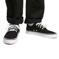 Chaussures Basses Skateboard-longboard Adulte VULCA 100 Noir Blanc 21 Chaussures Basses Skateboard-longboard Adulte VULCA 100 Noir Blanc -ProSportif Boutique chaussures basses skateboard longboard adulte vulca 100 noir blanc 2