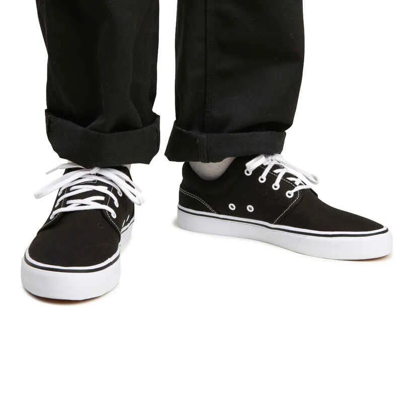 Chaussures Basses Skateboard-longboard Adulte VULCA 100 Noir Blanc 5 Chaussures Basses Skateboard-longboard Adulte VULCA 100 Noir Blanc – Image 3