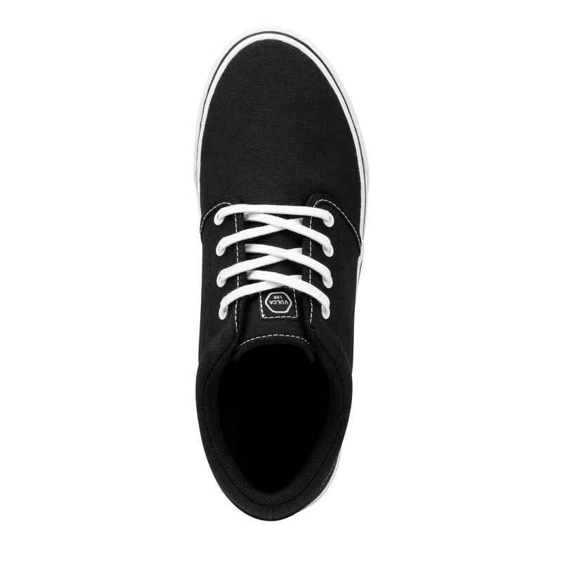 Chaussures Basses Skateboard-longboard Adulte VULCA 100 Noir Blanc 11 Chaussures Basses Skateboard-longboard Adulte VULCA 100 Noir Blanc – Image 9