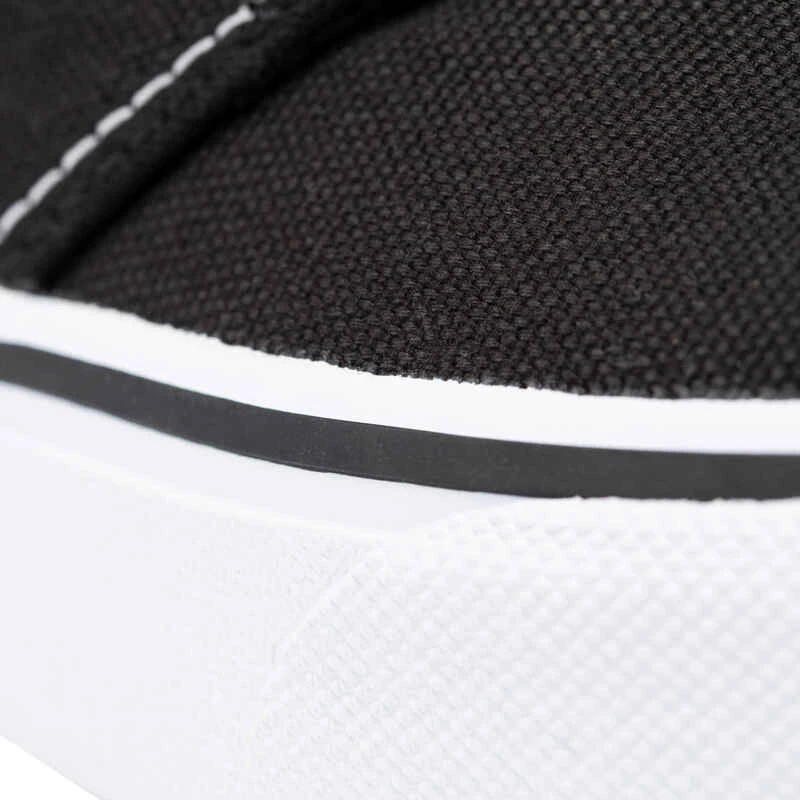 Chaussures Basses Skateboard-longboard Adulte VULCA 100 Noir Blanc 12 Chaussures Basses Skateboard-longboard Adulte VULCA 100 Noir Blanc – Image 10