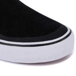 Chaussures Basses Slip-On De Skateboard Adulte VULCA 500 Noire / Blanc -ProSportif Boutique chaussures basses slip on de skateboard adulte vulca 500 noire slash blanc 5