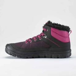 Quechua CHAUSSURES CHAUDES IMPERMÉABLES DE RANDONNÉE - SH100 WARM LACET- Enfant 33 AU 38 -ProSportif Boutique chaussures chaudes et impermeables de randonnee sh100 warm enfant lacet 4