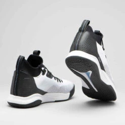 Chaussures De Basketball Femme - FAST 500 W Blanc Noir 12 Chaussures De Basketball Femme - FAST 500 W Blanc Noir -ProSportif Boutique chaussures de basket tige basse femme confirmee fast 500 blanche noire 2