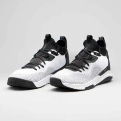 Chaussures De Basketball Femme - FAST 500 W Blanc Noir 13 Chaussures De Basketball Femme - FAST 500 W Blanc Noir -ProSportif Boutique chaussures de basket tige basse femme confirmee fast 500 blanche noire 3