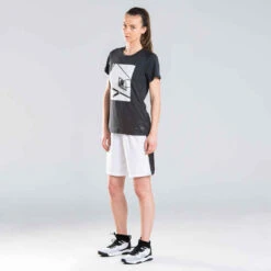 Chaussures De Basketball Femme - FAST 500 W Blanc Noir 15 Chaussures De Basketball Femme - FAST 500 W Blanc Noir -ProSportif Boutique chaussures de basket tige basse femme confirmee fast 500 blanche noire 5