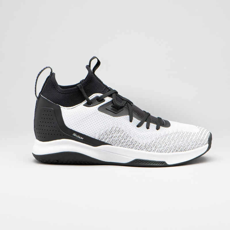 Chaussures De Basketball Femme - FAST 500 W Blanc Noir 3 Chaussures De Basketball Femme - FAST 500 W Blanc Noir