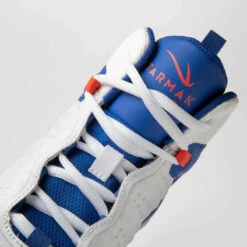 CHAUSSURES DE BASKETBALL ENFANT CONFIRME - SS500H BLANC BLEU ROUGE -ProSportif Boutique chaussures de basketball pour garconslashfille confirmee navy ss500h 14