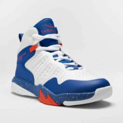 CHAUSSURES DE BASKETBALL ENFANT CONFIRME - SS500H BLANC BLEU ROUGE -ProSportif Boutique chaussures de basketball pour garconslashfille confirmee navy ss500h 8