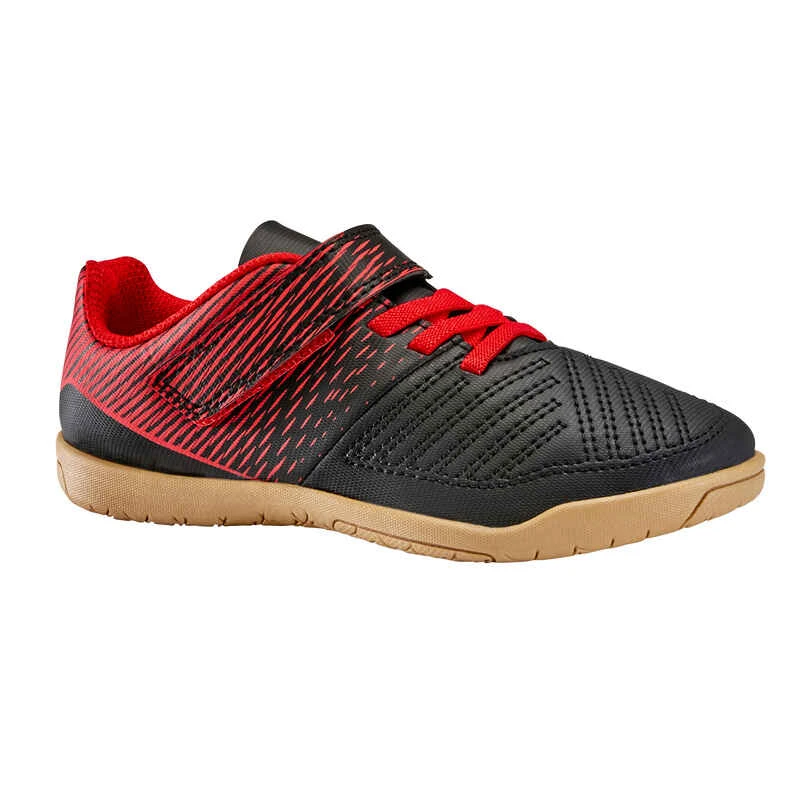 Kipsta Chaussures De Futsal Baby 100 Noir Rouge 3 Kipsta Chaussures De Futsal Baby 100 Noir Rouge