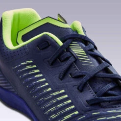Kipsta Chaussures De Futsal GINKA 500 Bleu Foncé -ProSportif Boutique chaussures de futsal ginka 500 noir 4