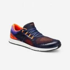 Chaussures De Marche Athlétique RW 500 Bleues Et Orange