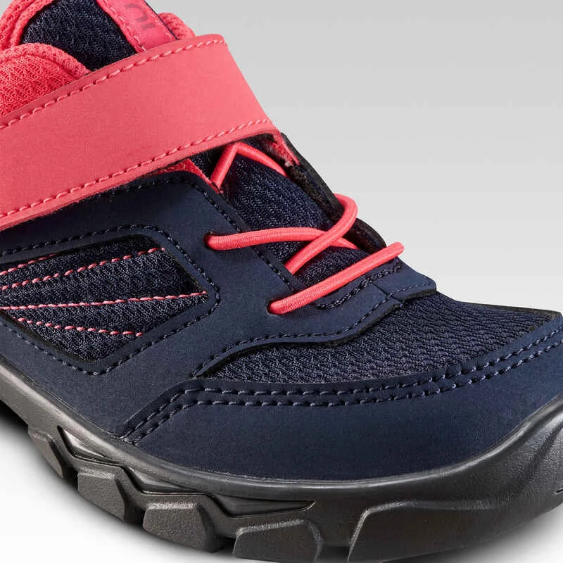 Quechua Chaussures De Randonnée Enfant Avec Scratch MH100 Bleu Et Rose Du 24 AU 34 8 Quechua Chaussures De Randonnée Enfant Avec Scratch MH100 Bleu Et Rose Du 24 AU 34 – Image 6
