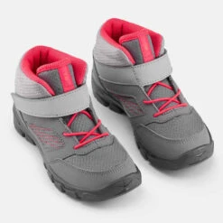 Quechua Chaussures De Randonnée Enfant Avec Scratch MH100 Mid Grise Rose Du 24 AU 34 10 Quechua Chaussures De Randonnée Enfant Avec Scratch MH100 Mid Grise Rose Du 24 AU 34 -ProSportif Boutique chaussures de randonnee enfant avec scratch mh100 mid grise rose du 24 au 34 3