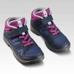 Quechua Chaussures De Randonnée Enfant Montantes MH100 MID KID Violette 24 AU 34 -ProSportif Boutique chaussures de randonnee enfant montantes mh100 mid kid violette 24 au 34 2
