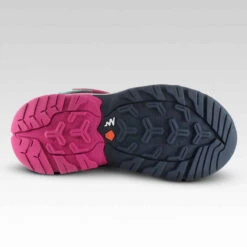 Quechua Chaussures De Randonnée Montagne Avec Scratch Fille Crossrock Bleues/rose 24-34 -ProSportif Boutique chaussures de randonnee montagne basses avec scratch fille crossrock bleuesslashrose 2