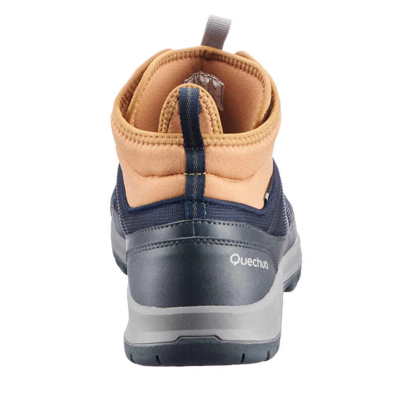 Quechua Chaussures De Randonnée Nature NH150 Mid Imperméable Bleu Marron Homme 6 Quechua Chaussures De Randonnée Nature NH150 Mid Imperméable Bleu Marron Homme – Image 4