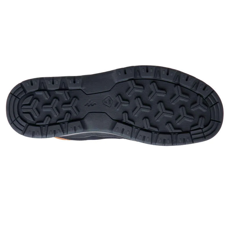 Quechua Chaussures De Randonnée Nature NH150 Mid Imperméable Bleu Marron Homme 9 Quechua Chaussures De Randonnée Nature NH150 Mid Imperméable Bleu Marron Homme – Image 7