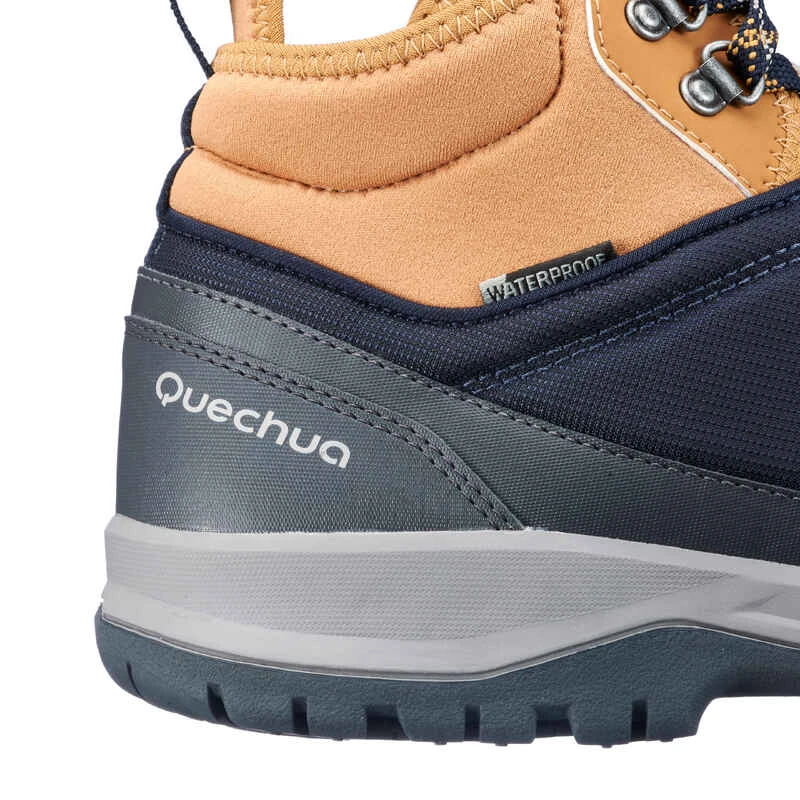 Quechua Chaussures De Randonnée Nature NH150 Mid Imperméable Bleu Marron Homme 10 Quechua Chaussures De Randonnée Nature NH150 Mid Imperméable Bleu Marron Homme – Image 8