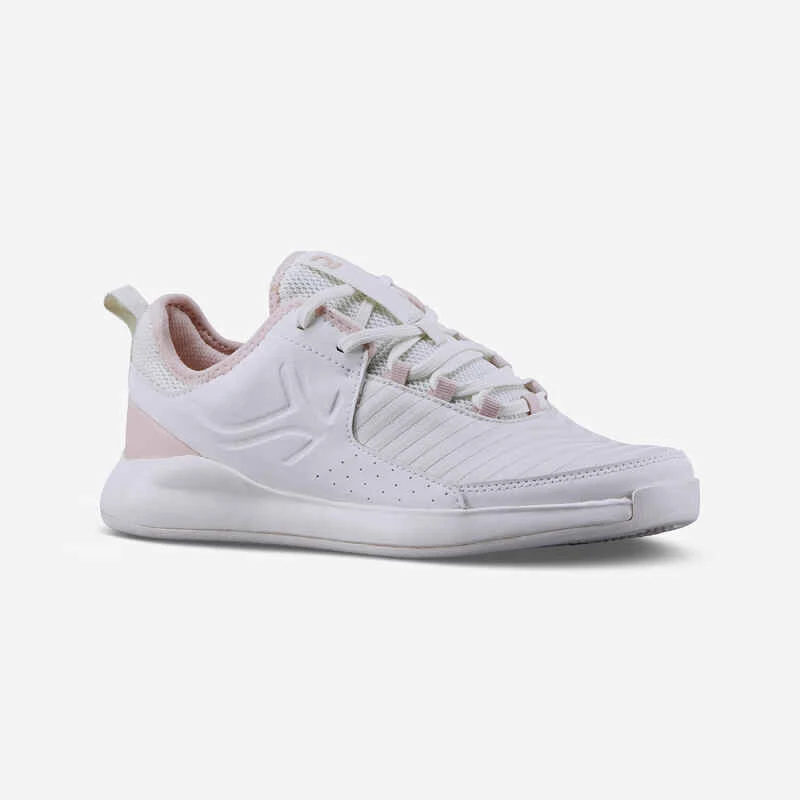 CHAUSSURES DE TENNIS FEMME ARTENGO TS 130 OFF WHITE ROSE 4 CHAUSSURES DE TENNIS FEMME ARTENGO TS 130 OFF WHITE ROSE â Image 2