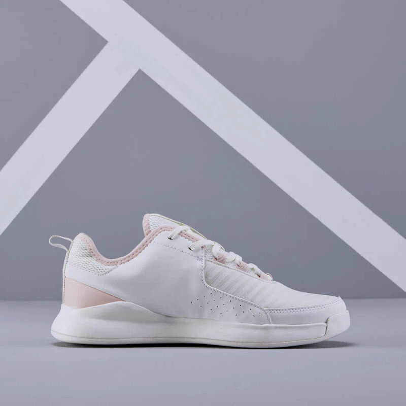 CHAUSSURES DE TENNIS FEMME ARTENGO TS 130 OFF WHITE ROSE 5 CHAUSSURES DE TENNIS FEMME ARTENGO TS 130 OFF WHITE ROSE â Image 3