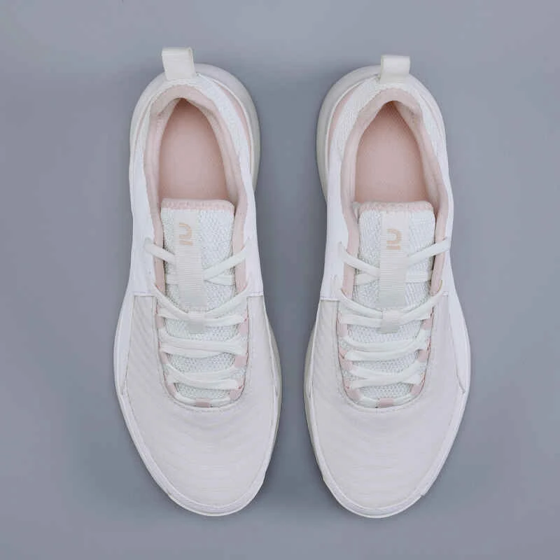 CHAUSSURES DE TENNIS FEMME ARTENGO TS 130 OFF WHITE ROSE 9 CHAUSSURES DE TENNIS FEMME ARTENGO TS 130 OFF WHITE ROSE â Image 7