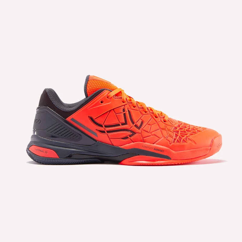 CHAUSSURES DE TENNIS HOMME TERRE BATTUE - ARTENGO TS960 ORANGE 3 CHAUSSURES DE TENNIS HOMME TERRE BATTUE - ARTENGO TS960 ORANGE