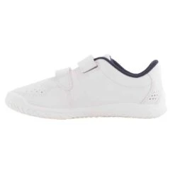 Decathlon Baskets à Scratch Enfant 25 Decathlon Baskets à Scratch Enfant -ProSportif Boutique chaussures enfant tennis ts100 grip blanc rose artengo 9