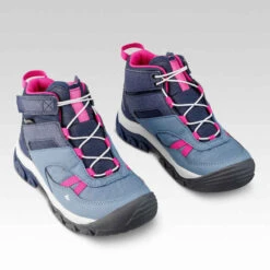 Quechua Chaussures Imperméables De Randonnée -CROSSROCK MID Bleues- Enfant 28 AU 34 -ProSportif Boutique chaussures impermeables de randonnee crossrock mid bleues enfant 28 au 34 3