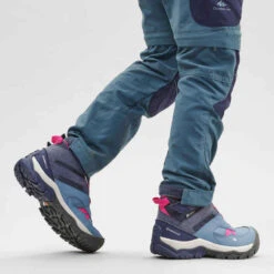 Quechua Chaussures Imperméables De Randonnée -CROSSROCK MID Bleues- Enfant 28 AU 34 -ProSportif Boutique chaussures impermeables de randonnee crossrock mid bleues enfant 28 au 34 4