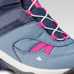 Quechua Chaussures Imperméables De Randonnée -CROSSROCK MID Bleues- Enfant 28 AU 34 -ProSportif Boutique chaussures impermeables de randonnee crossrock mid bleues enfant 28 au 34 5