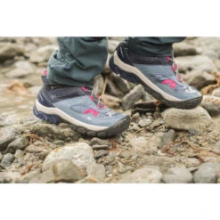 Quechua Chaussures Imperméables De Randonnée -CROSSROCK MID Bleues- Enfant 28 AU 34 -ProSportif Boutique chaussures impermeables de randonnee crossrock mid bleues enfant 28 au 34 6