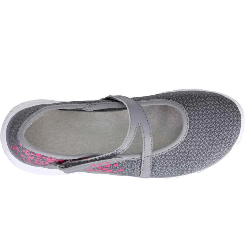 Chaussures Marche Enfant Ballerine Gris / Rose 11 Chaussures Marche Enfant Ballerine Gris / Rose – Image 9