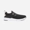 Chaussures Marche Urbaine Femme PW 160 Slip On Noir -ProSportif Boutique chaussures marche sportive femme pw 160 slip on marine