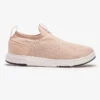 Chaussures Marche Urbaine Femme Slip On Knit Rose -ProSportif Boutique chaussures marche urbaine femme slip on knit rose