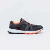 CHAUSSURES RUNNING & ATHLÉTISME ENFANT KIPRUN GRIP GRISES ET NOIRES ORANGES FLUO -ProSportif Boutique chaussures running athletisme enfant kiprun grip grises et noires oranges fluo