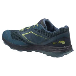 CHAUSSURES TRAIL RUNNING POUR HOMME TR BLEU NUIT -ProSportif Boutique chaussures trail running pour homme tr bleu fonce slashjaune 2