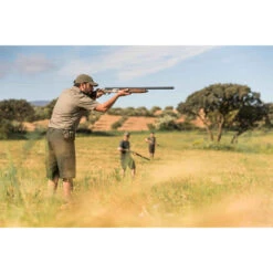 Chemise Manches Courtes Chasse 100 Vert Clair -ProSportif Boutique chemise manches courtes chasse 100 vert clair 5