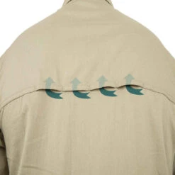 Chemise Manches Courtes Chasse 100 Vert Clair -ProSportif Boutique chemise manches courtes chasse 100 vert clair 8